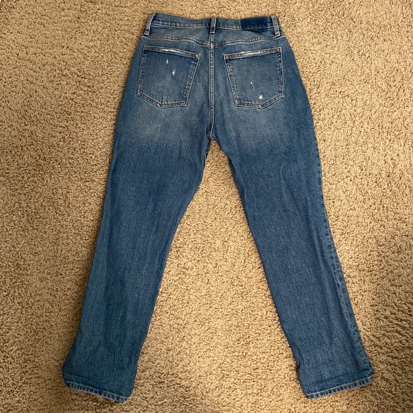 Abercrombie Mid-Rise Boyfriend Jeans - Size 27 short - Picture 2 of 3